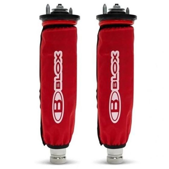 BLOX,Racing,Coilover,Covers,Red,Pair