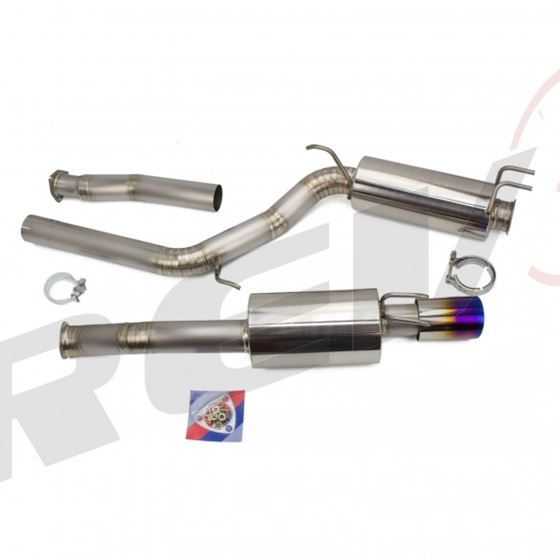 Honda Civic Si (FA/FG) 2006-11 FlowMaxx Titanium Catback Exhaust Kit, Race Version 3" Pipe