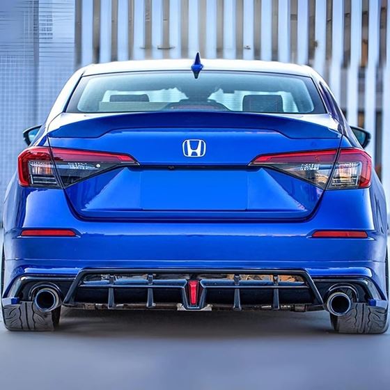 2022+ HONDA CIVIC SEDAN YOFER V1 REAR DIFFUSER (AEGEAN BLUE)