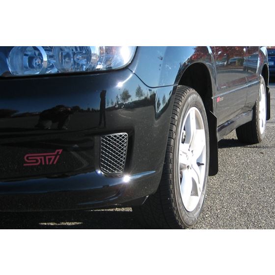 Rally, Armor, 2003, 2004, 2005, 2006, 2007, 2008, Subaru, Forester, Basic, Black, Mud, Flap, Black,