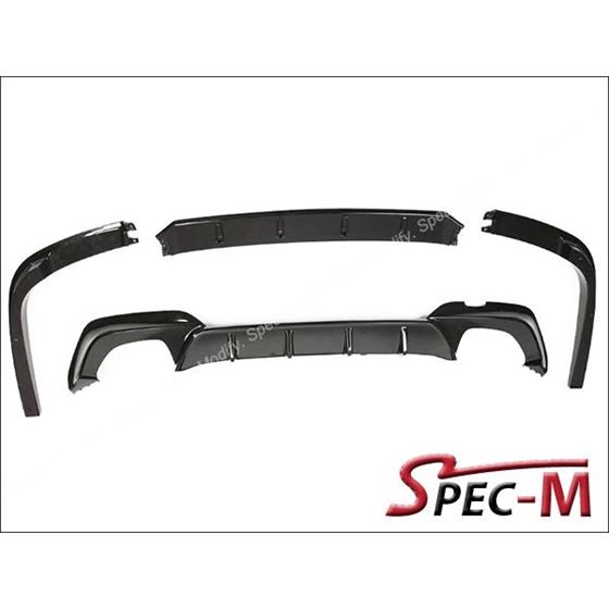 HT Type Carbon Fiber Rear Diffuser For 2008-2013 B