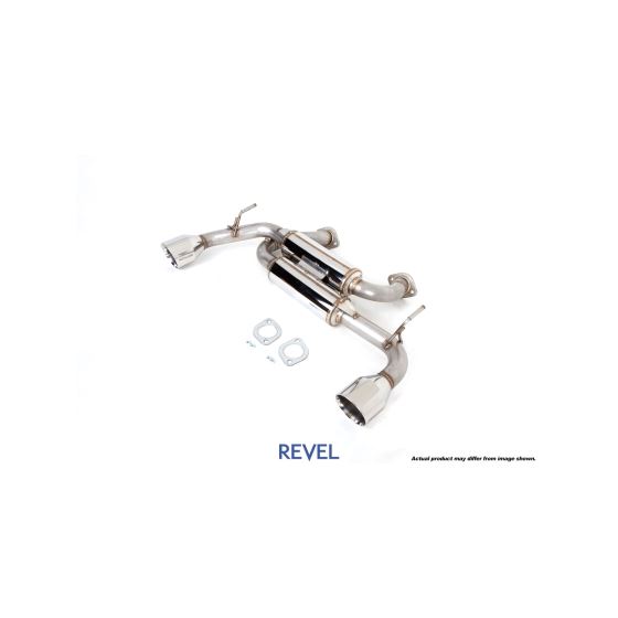 Revel,Medallion,Touring-S,Catback,Exhaust,Dual,Muffler,Axle,Back,2017,Infiniti,Q60,3.0t,RWD