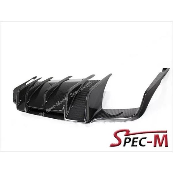 RN Style Carbon Fiber Diffuser For 2010-2013 Merce