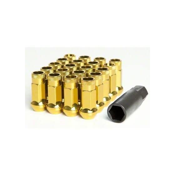 Muteki,SR48,Open,End,Lug,Nuts,M12 x 1.25,Gold