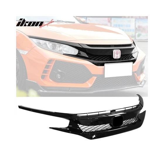 2016-2018 Civic All Models 2016-2021 Civic SI/Hatchback Type-r Style Front Grill Mesh