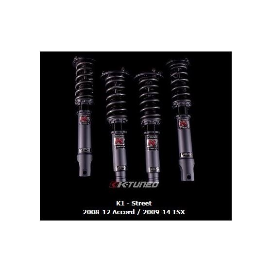 K-TUNED K1 STREET COILOVER 2008-12 Accord / 2009-14 TSX