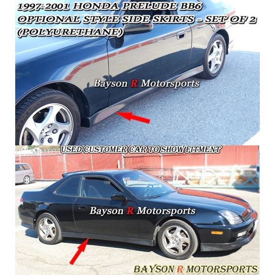OPT,STYLE,SIDE,SKIRTS,FOR,1997-2001,HONDA,PRELUDE