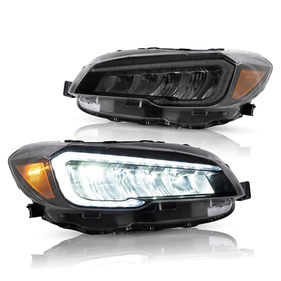 VLAND,Dual,Beam,Projector,and,Full,LED,Headlights,for,Subaru,WRX,STI,2015+