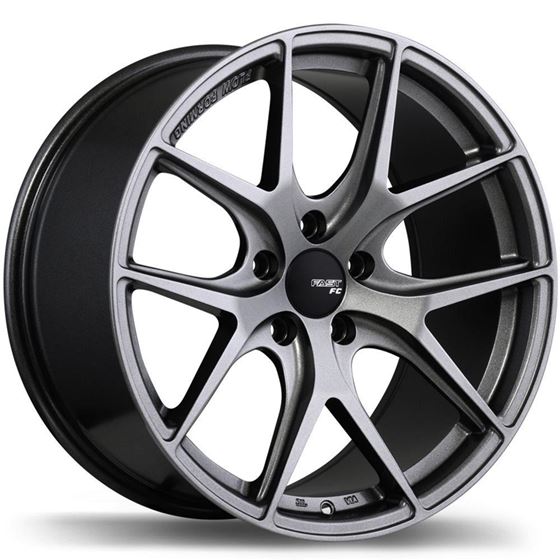 Fast,Wheels,FC04,Titanium,18x8,+40,5x114.3,72.6CB,WRX,STI,CIVIC,FITMENT