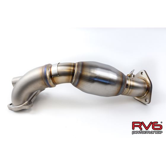 RV6, Catted, Downpipe, 2016+, Civic, 2.0L, Sedan, Coupe, honda