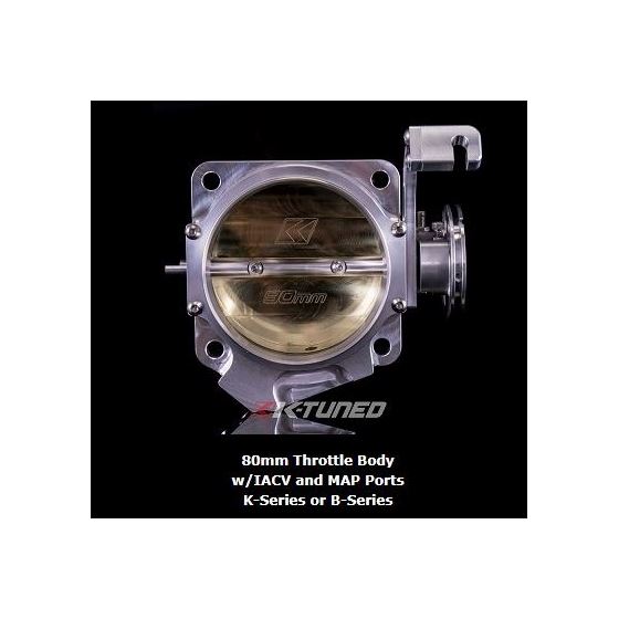 K-TUNED 80MM THROTTLE BODY W/ IACV AND MAP PORTS B-SERIES