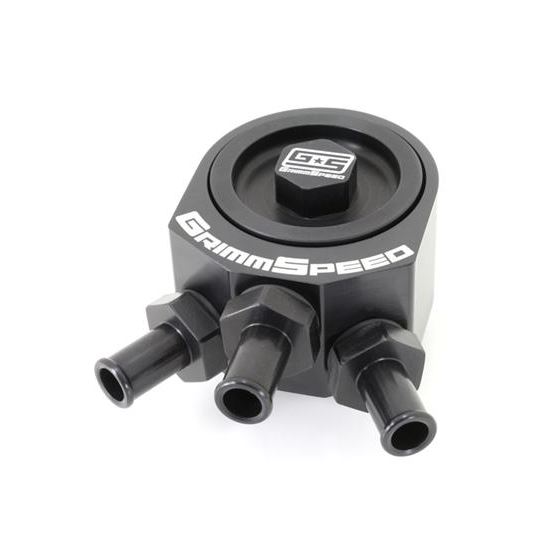 GrimmSpeed 02-07 WRX / 04-10+ STi BLACK Air Oil Separator