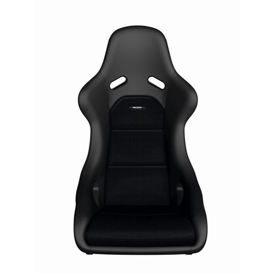 RECARO SEAT CLASSIC POLE POSITION ABE BLACK LEATHER/CORDUROY