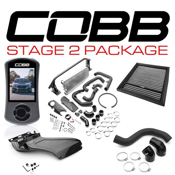 COBB Subaru Stage 2 Power Package Silver (FMIC) WRX 2022-2024