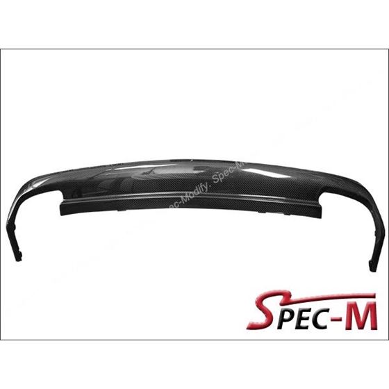 EO Style Rear Bumper Diffuser Carbon Fiber Fit Mer