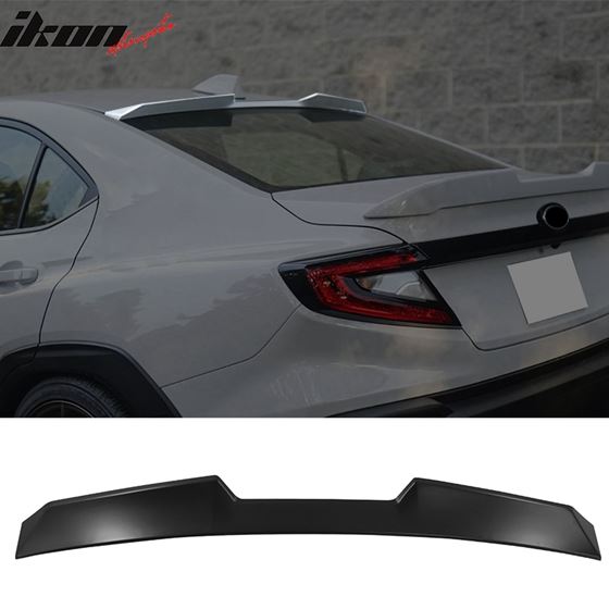 22-24,Subaru,WRX,5th,V,Style,ABS,Rear,Window,Roof,Spoiler,Wing,Unpainted